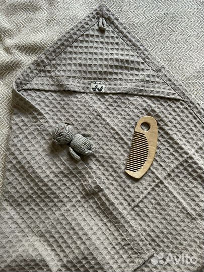 Новые детские вафельные и махровые подотенца