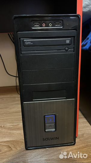 Игровой пк Intel i5 7500, gtx 1050 Ti