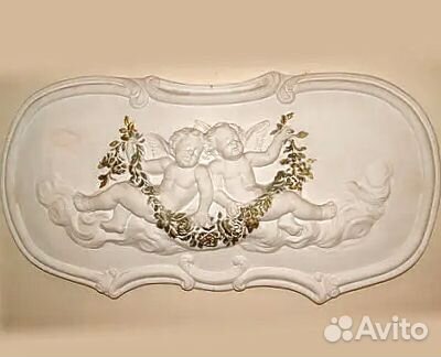 Панно барельеф Ангелы на небесах