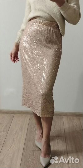 Юбка из пайеток 44 р-р