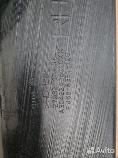 Воздуховод салона Nissan Murano Z51 VQ35DE 2012