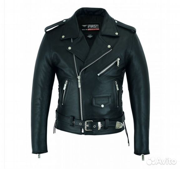 Косуха из натуральной кожи