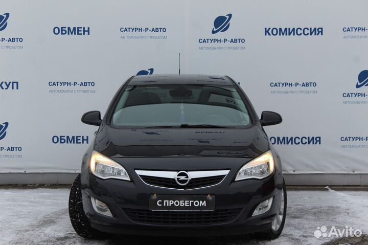 Opel Astra 1.6 AT, 2012, 115 000 км