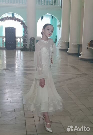 Платье для бальных танцев стандарт ю2