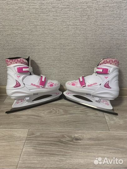 Коньки детские раздвижные р.33-36