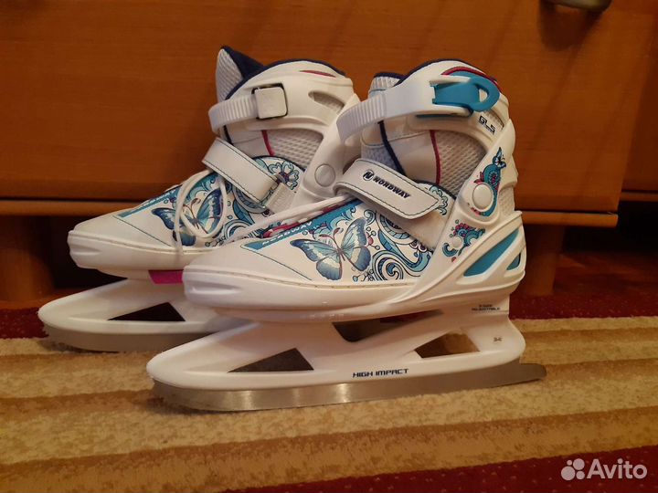 Коньки раздвижные 36-40