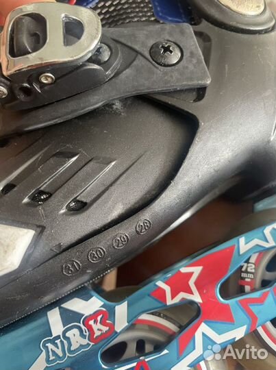 Роликовые коньки детские раздвижные Fila NRK