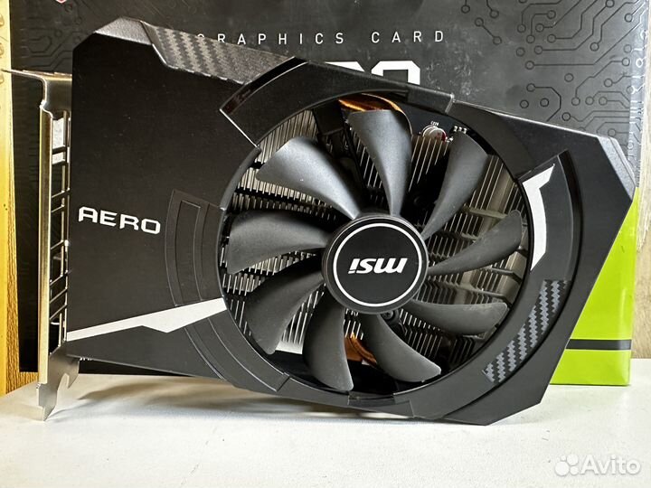 Видеокарта GTX 1660 Super MSI Aero гарантия