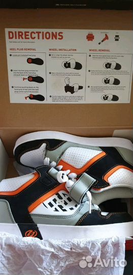 Роликовые кроссовки Heelys