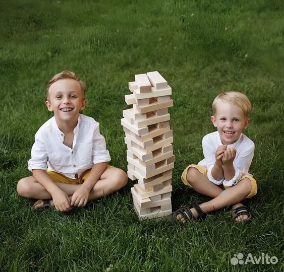 Дженга большая гигантская игра для улицы