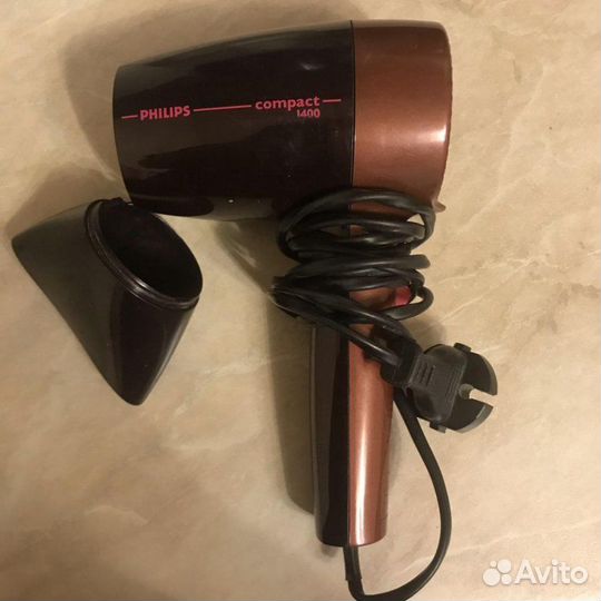 Фен для волос Philips compact 1400