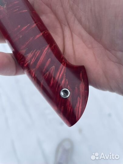 Охотничий нож из х12мф