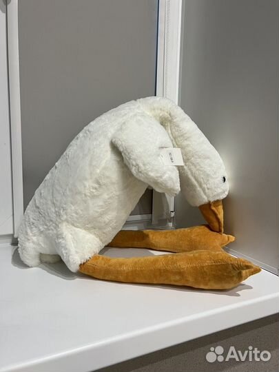 Мягкая игрушка подушка гусь обнимусь