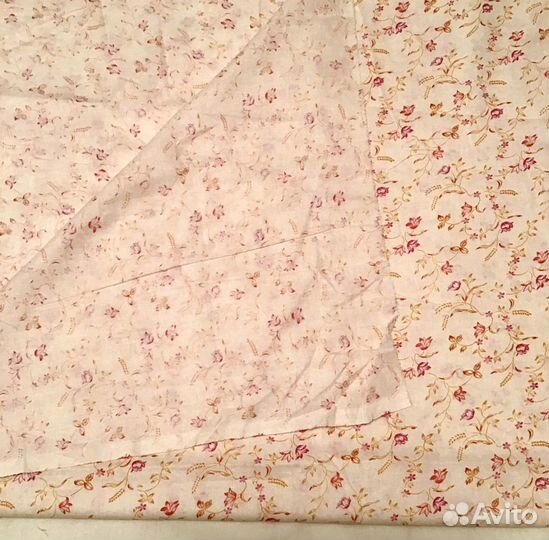 Ткань Ситец тонкий Хлопок СССР 80*400 см