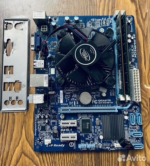 Материнская плата 1155 i3