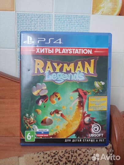 Диск Rayman Legends для ps4