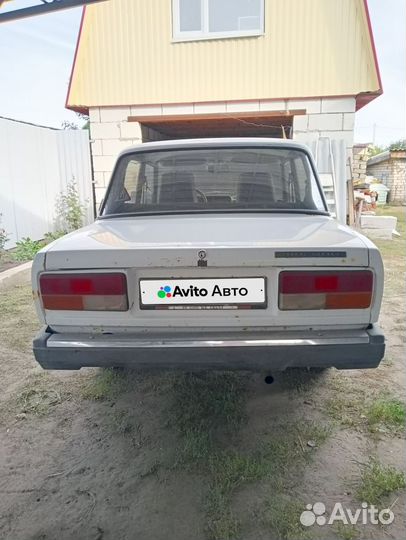 ВАЗ 2107 1.5 МТ, 2001, 132 000 км