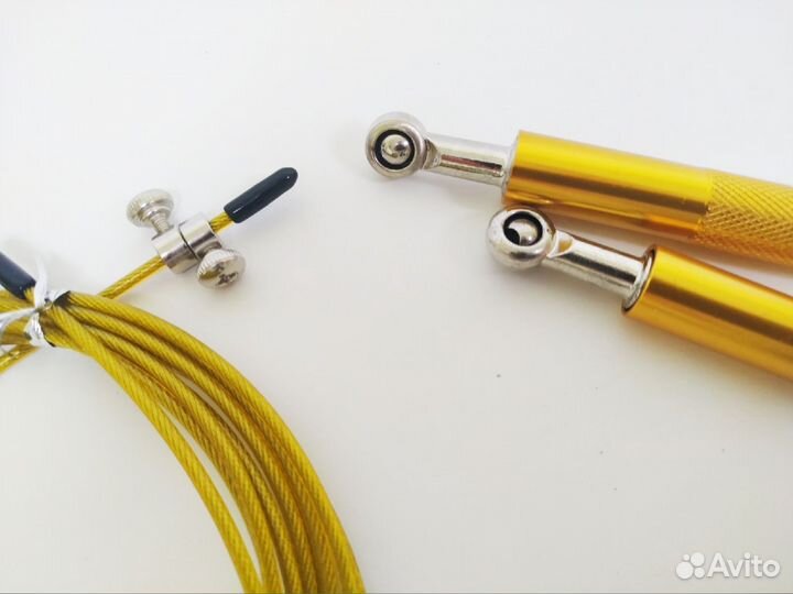 Скакалка трос с металлическими ручками