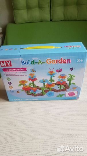 Конструктор Цветы на клумбе