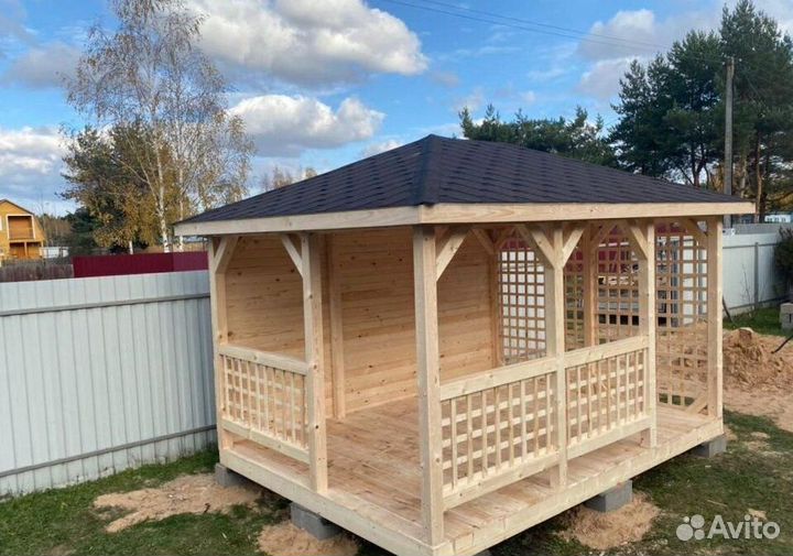 Дачные беседки