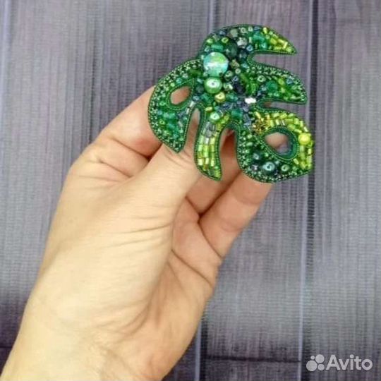 Брошь ручной работы