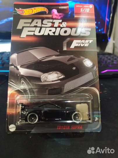 Hot wheels fast & furious Toyota Supra