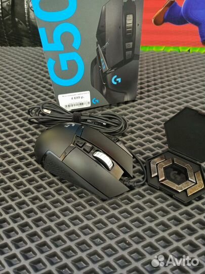 Мышь проводная Logitech G502 hero