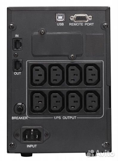 Ибп PowerCom SMART King Pro+ SPT-2000-II LCD 1600W
