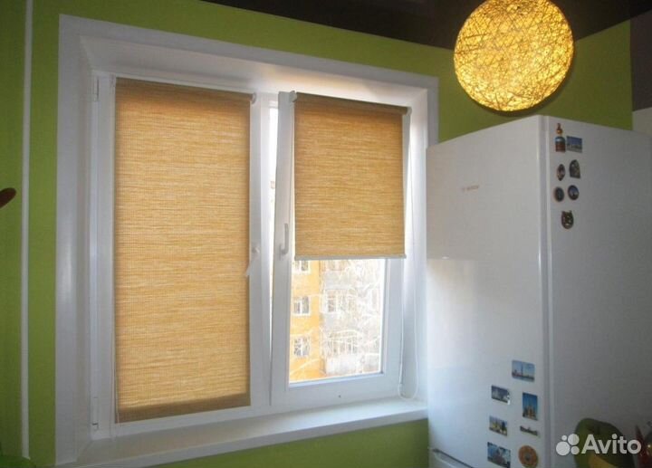 Рулонные шторы день ночь