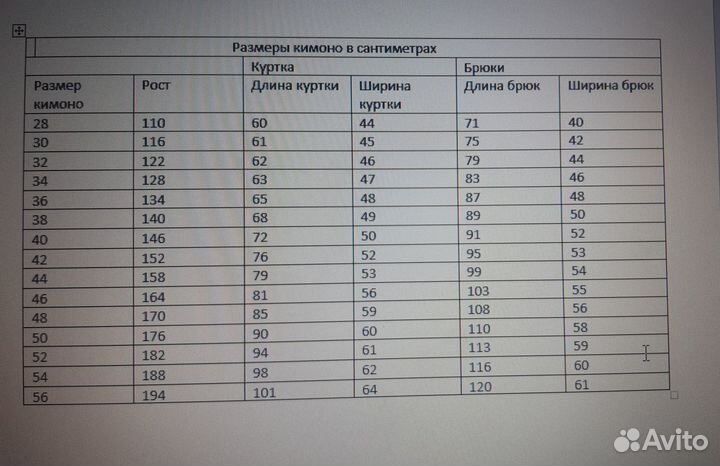 Кимоно для кудо мастер