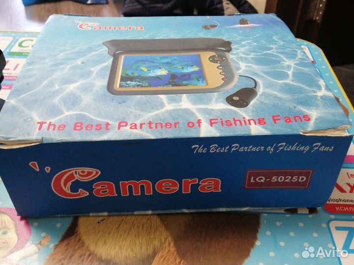 Подводная камера большой экран заряд на 5 рыбалок