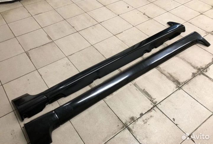 Накладки на пороги ST ford C-MAX абс