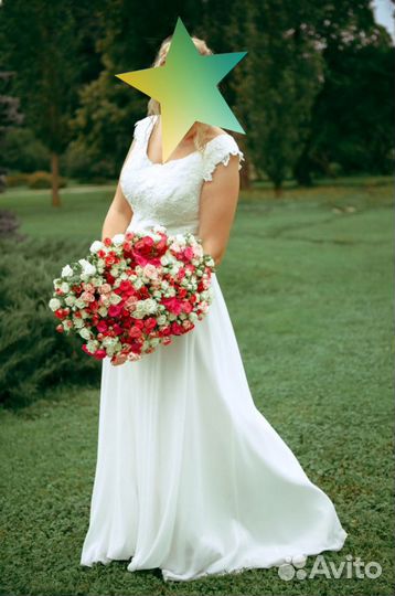 Платье свадебное, выпускное