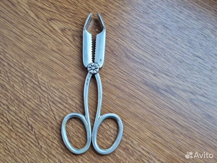 Щипцы серебряные для раков,омаров