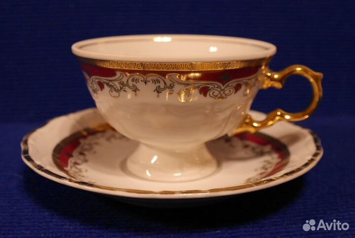 Чайная пара Marie Louise. Thun. Bohemia