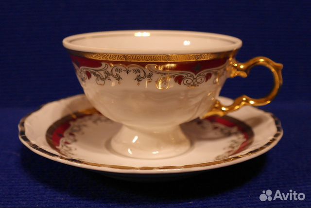 Чайная пара Marie Louise. Thun. Bohemia