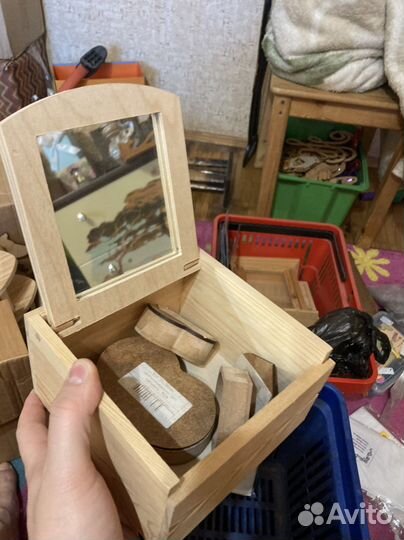 Деревянные заготовки для творчества