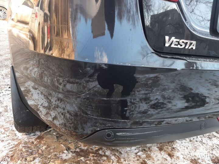 Задний бампер LADA vesta