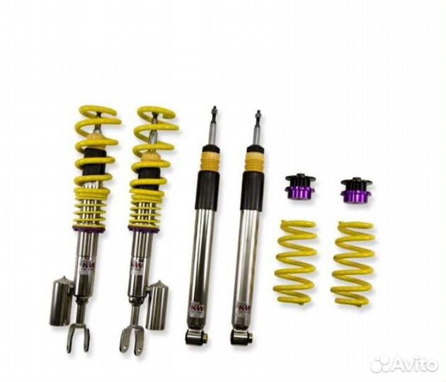 Подвеска KW вариант3 на ауди а4 б6