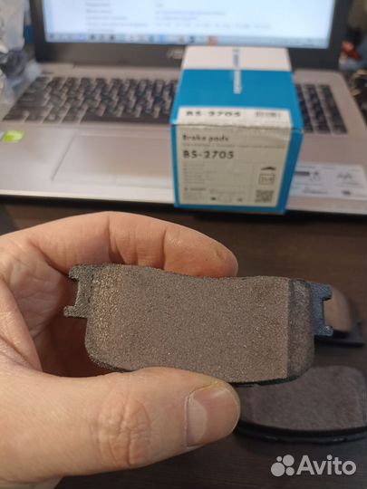 Колодки задние Toyota Camry V30, Lexus ES