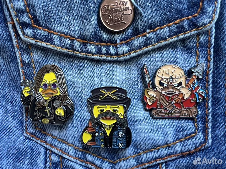 Значок Motorhead Iron Maden Ozzy Osbourne