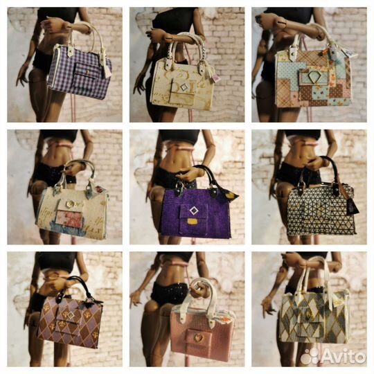 Сумки для барби, интегрити тойс, резиндоллс