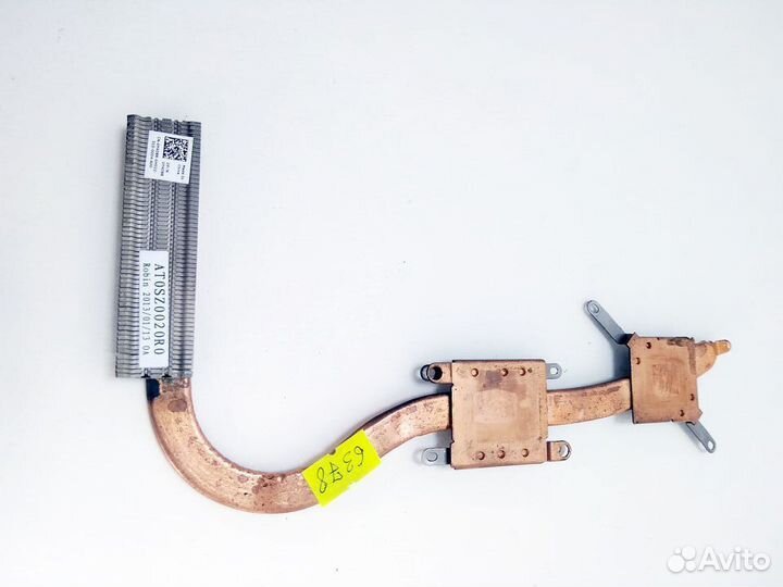 Система охлаждения ноутбука Dell 3537