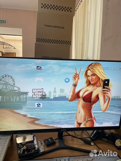 Игровая консоль Sony PS3+игры +джостики