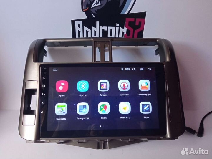 Магнитола Toyota land cruiser prado 150