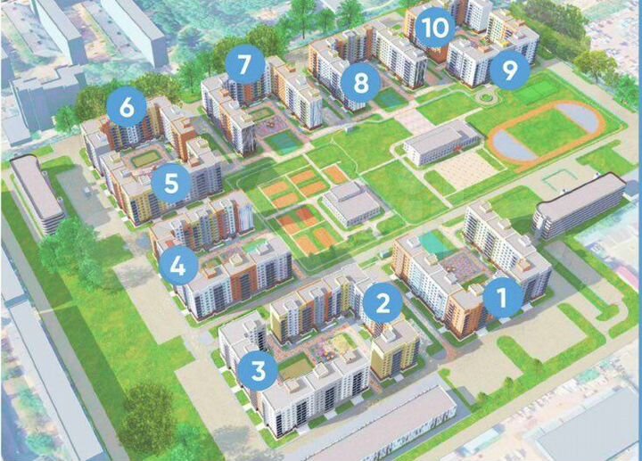 Квартира-студия, 21,4 м², 5/10 эт.