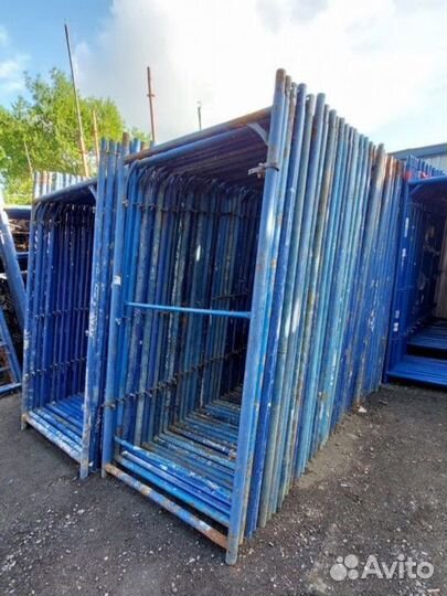 Леса строительные рамные бу