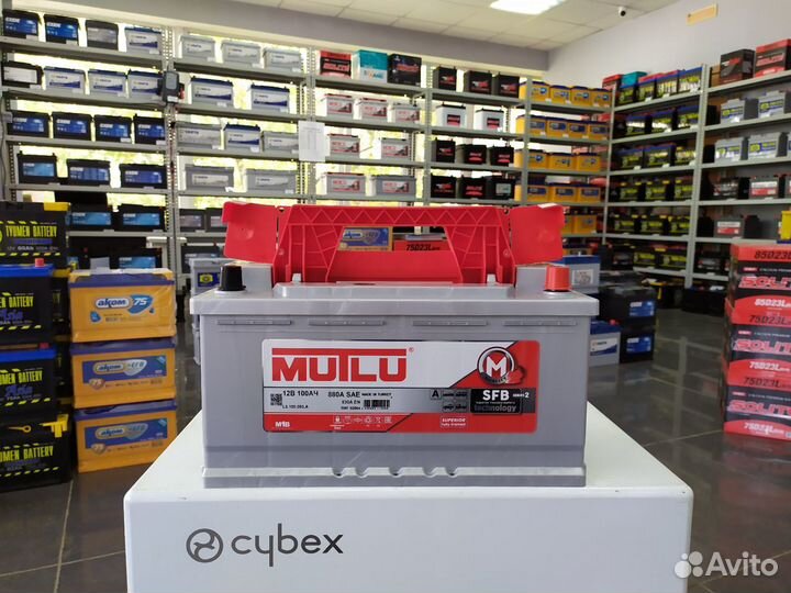 Аккумулятор 100Ач 830А Mutlu SFB обратной полярнос