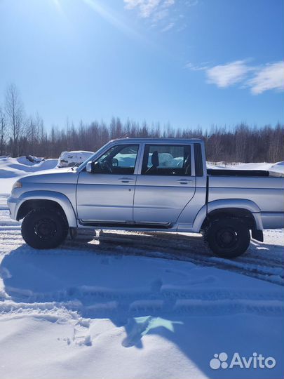 УАЗ Pickup 2.7 МТ, 2017, 141 000 км