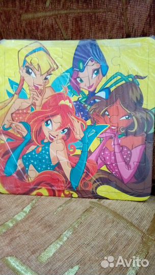 Пазлы в рамке